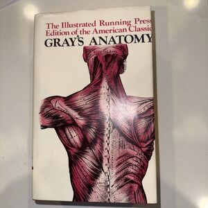 Gray's Anatomy Hardcover Book by‎ Henry Gray 1974 Illustrated W Dust Jacket